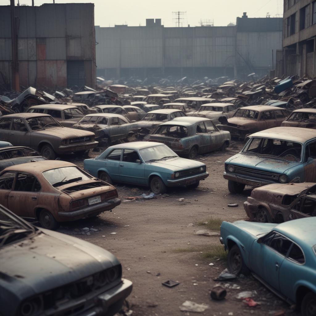 Разборка автомобилей и наличие б/у запчастей